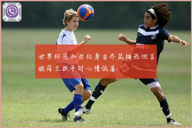 世界杯范加尔化身吉乔鼠梅西坦言被荷兰扳平时心情低落